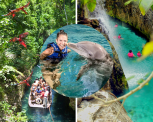 Excursão 06 - Parque Xcaret Plus + Nado Com Golfinhos (Dolphin Ride)