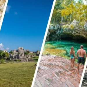Excursão 03 - Paraiso Maya (Coba + Tulum + 2 Cenotes e Aldeia Maya)